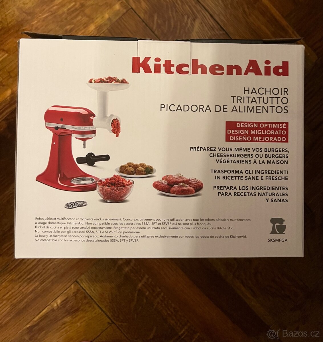 Mlýnek na maso k robotům KitchenAid 5KSMFGA nový