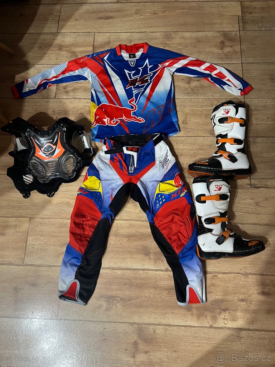 Dětské oblečení motokros KTM kini RedBull