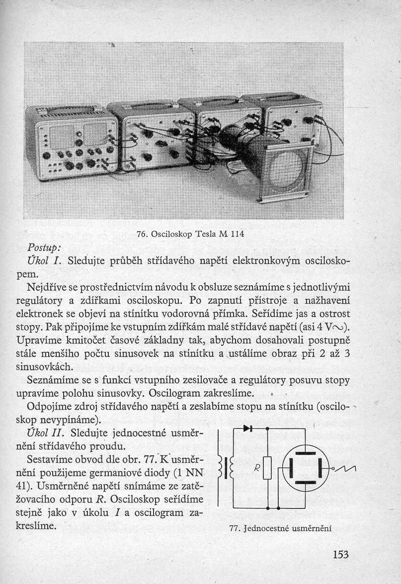 Osciloskop Tesla M 114