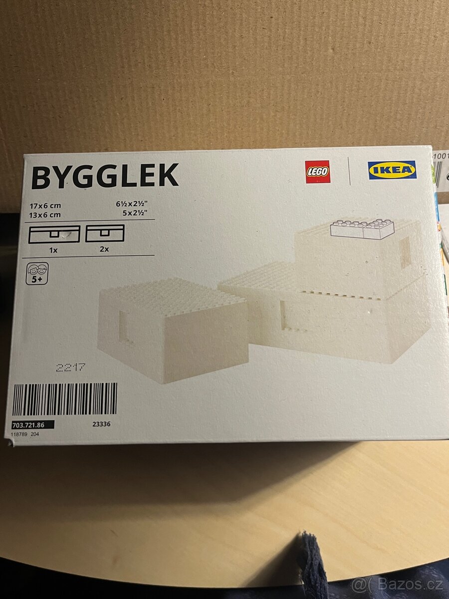 IKEA BYGGLEK LEGO Krabice 3 kusy NOVÉ