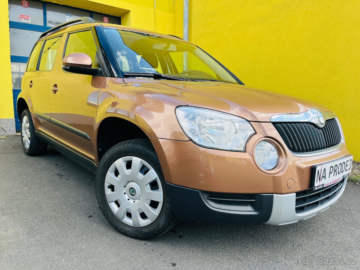 ŠKODA YETI 1.2 Tsi 6 RYCHLOSTÍ , NAJETO JEN 76 TIS KM VYHŘEV