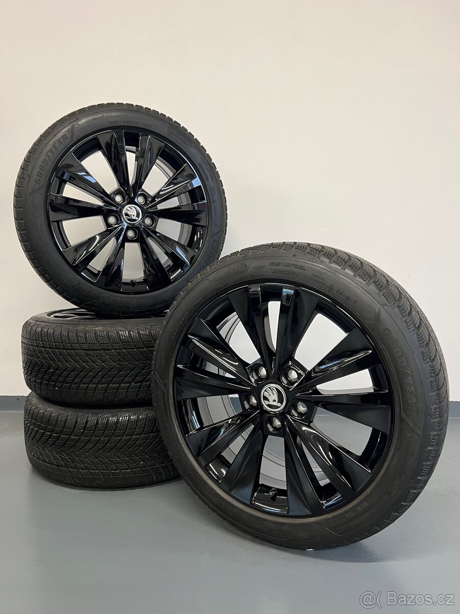 Zimní ❄️ Alu kola Twister, Škoda Superb 2, 5x112 r17