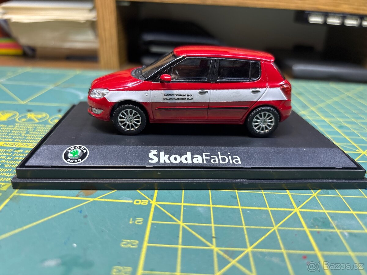 Škoda Fabia II, Hasiči Abrex 1:43