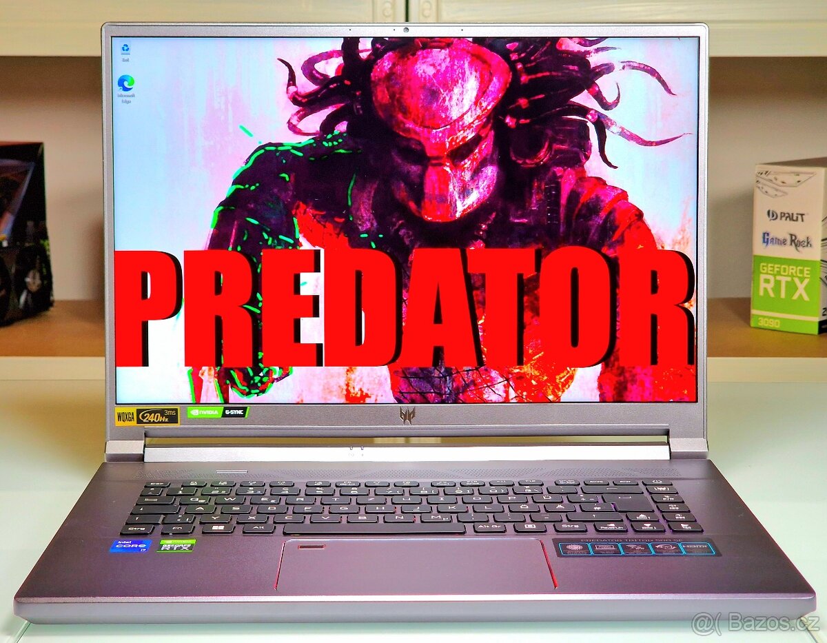 Herní notebook ACER PREDATOR | i7-12700 | RTX 3070 Ti | DDR5