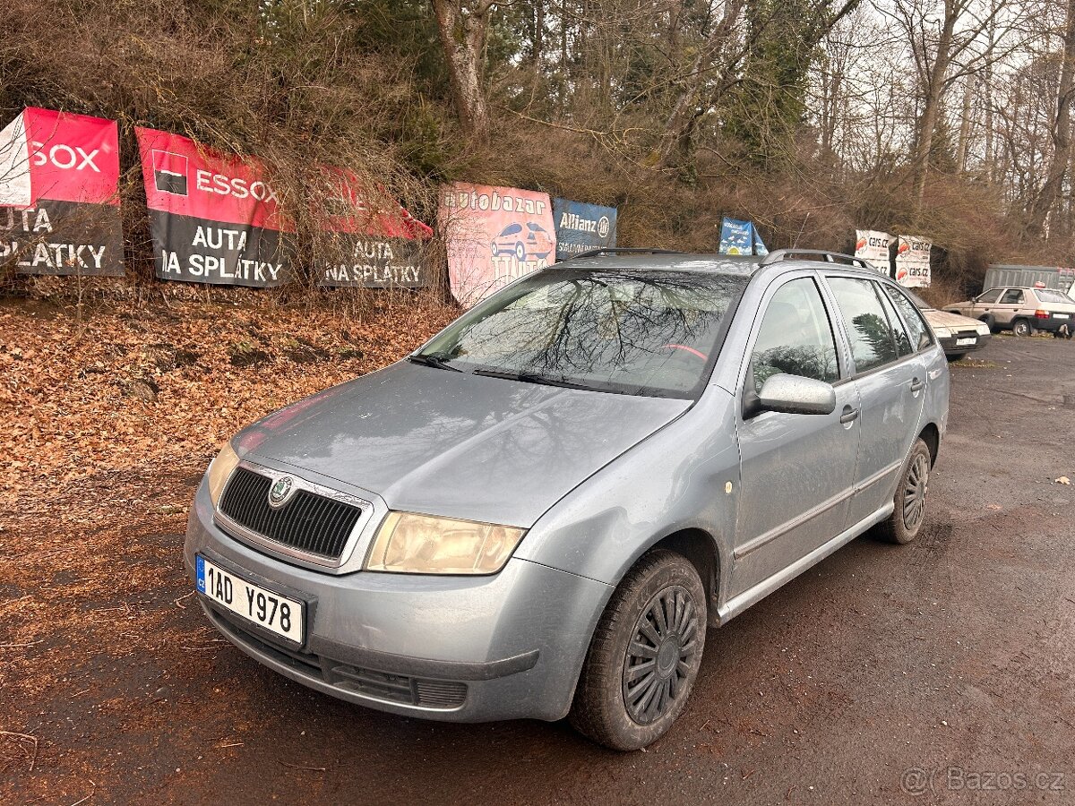 Škoda Fabia 1,4i 55kW r.v. 2004, AUTOMAT