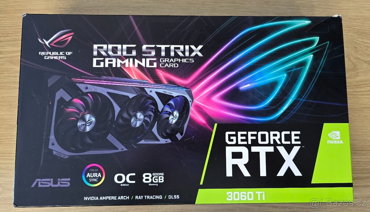 Asus Rog-Strix RTX 3060 Ti 8G Gaming