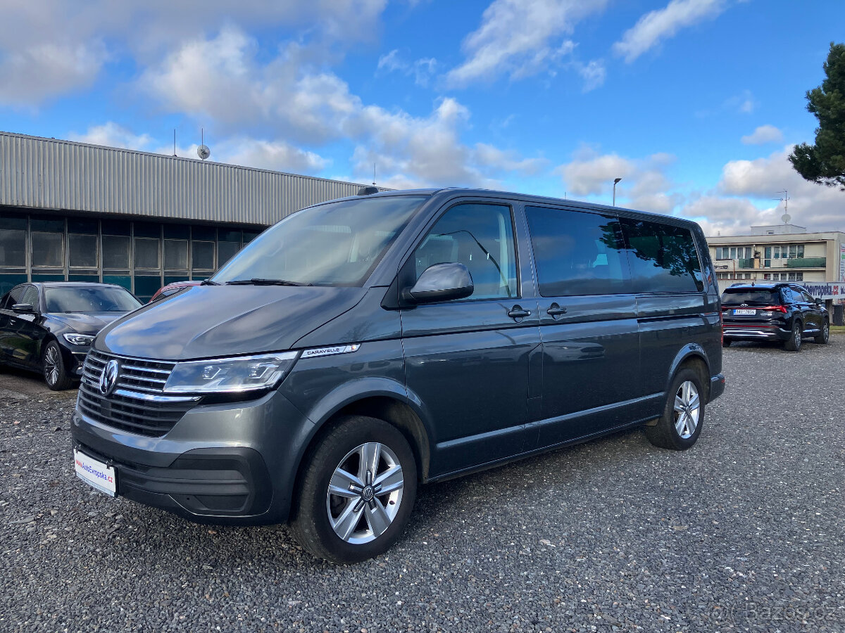 VOLKSWAGEN CARAVELLE 2,0TDI DSG LONG 8 MÍST