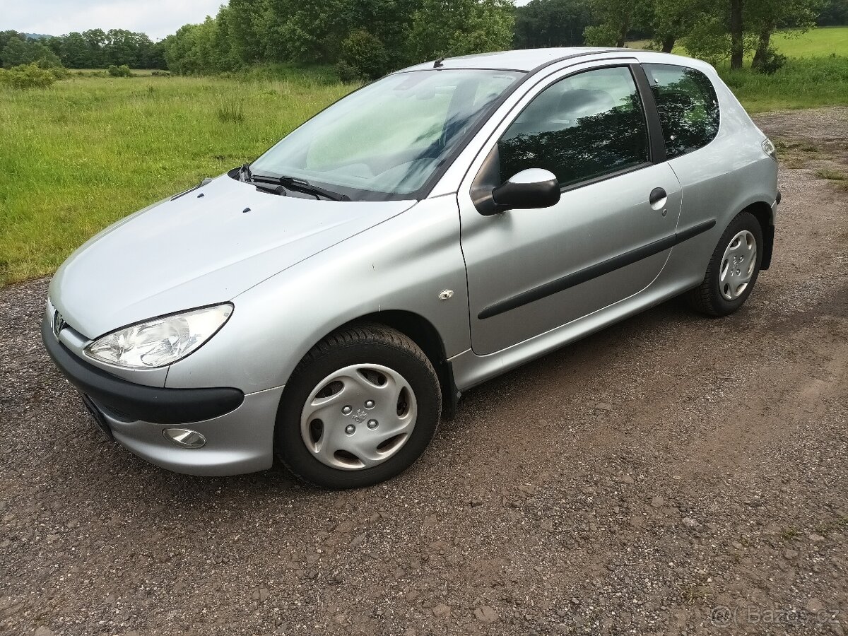 PEUGEOT 206 1,6 (80KW), KLIMA, WEBASTO, DOVOZ NĚMECKO