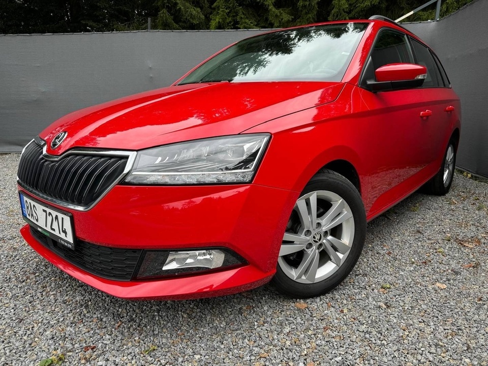 Škoda Fabia III 1.0 TSI 70kw STYLE 1.maj ČR NEHAVAROVÁNO DPH