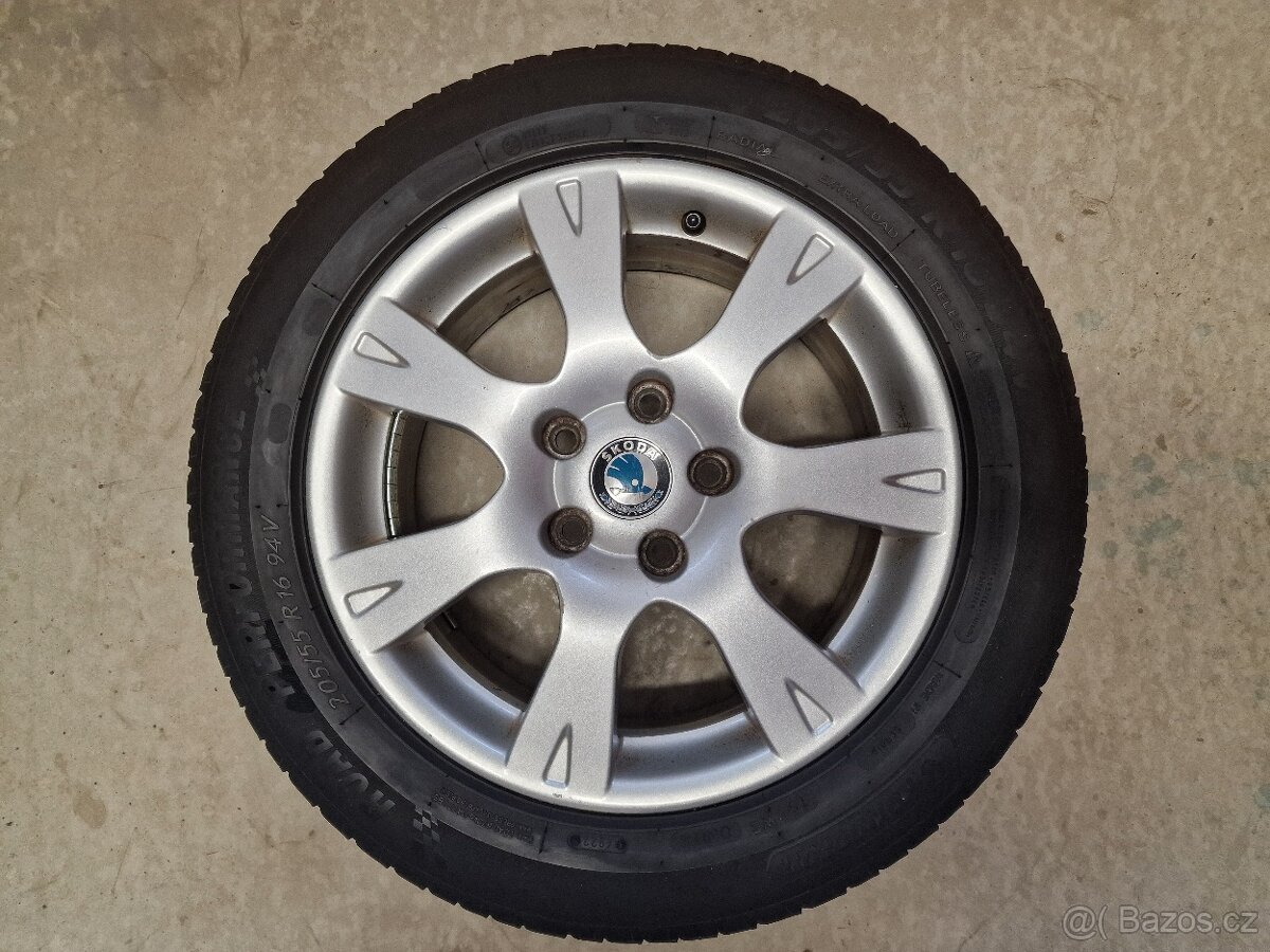 Alu kola 5x112 r16 (Škoda Octavia II)