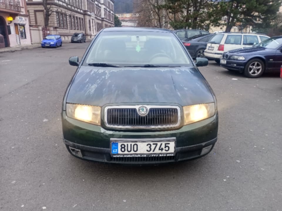 Škoda fabia 1.4 benzin stk plátna plně pojízdná