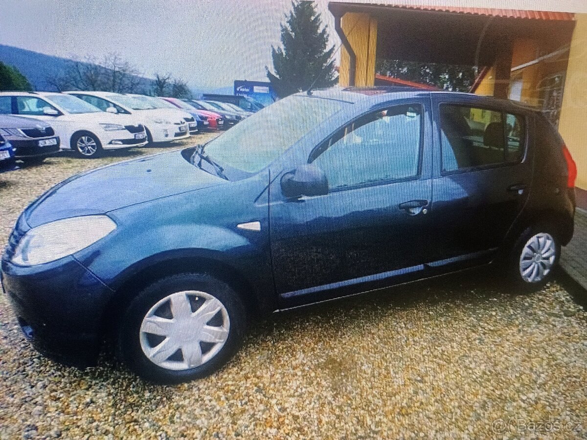 Dacia Sandero 1.4mpi 2008 55kw provoz na LPG