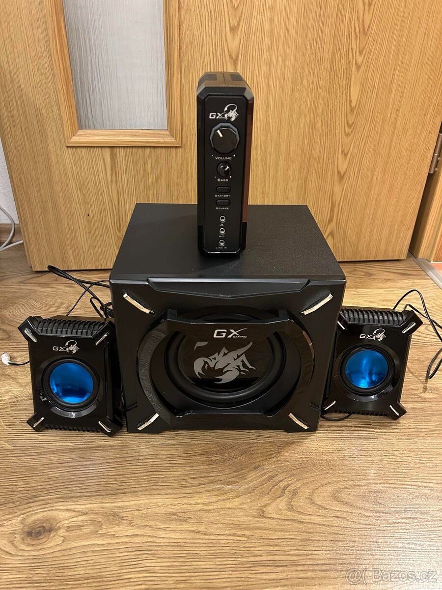 Reproduktory Genius GX Gaming SW-G 2.1 2000, Verze II. černé