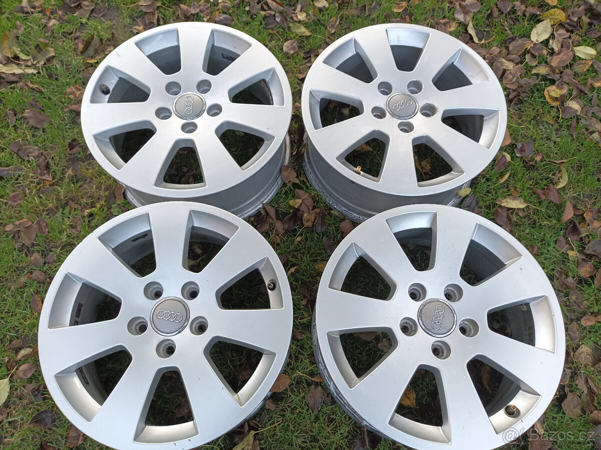 Originální alu kola Audi R16 5x112 Škoda VW Seat