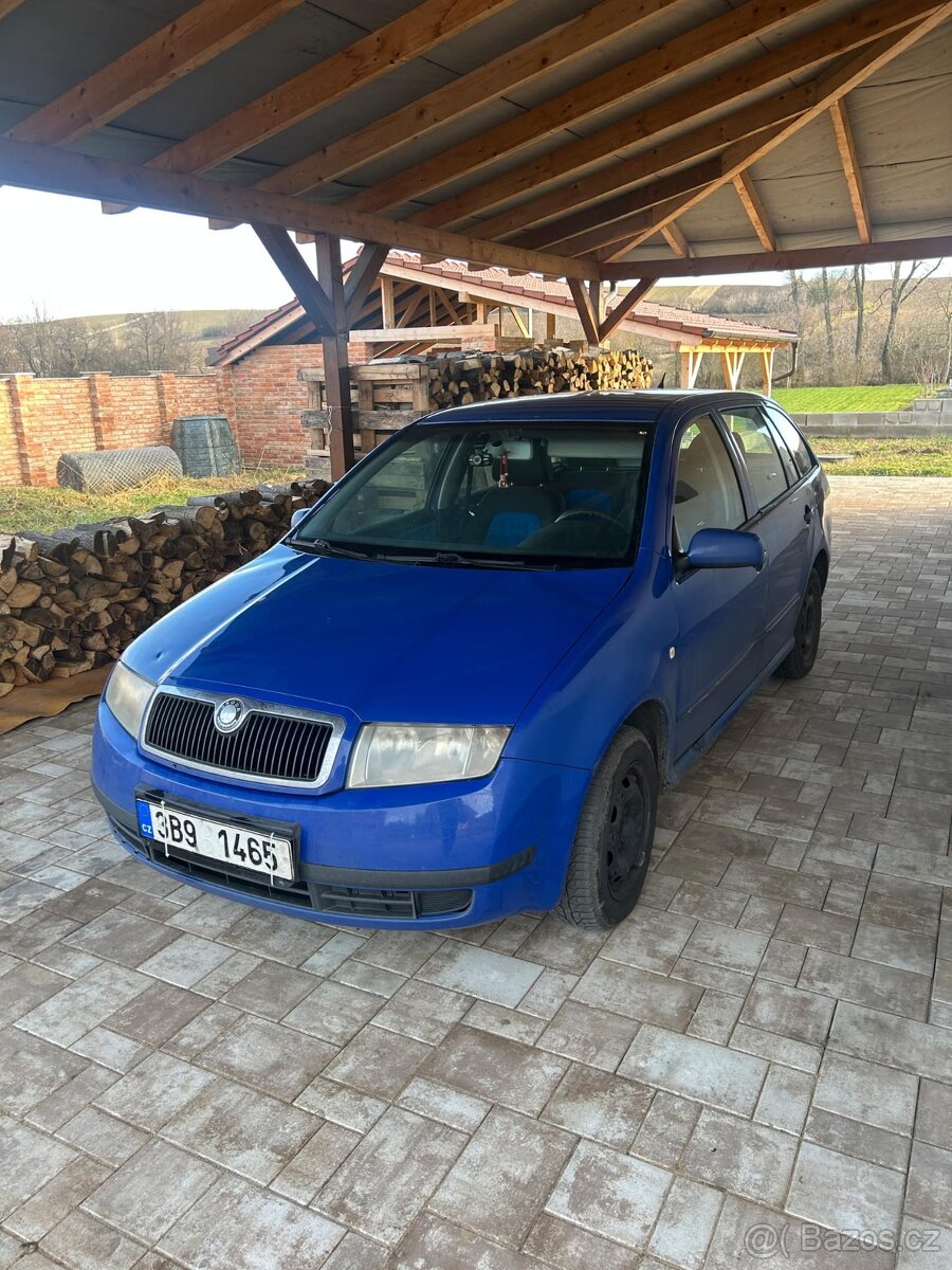 ŠKODA FABIA 1.9TDI COMBI 74kW NAJETO 320tis