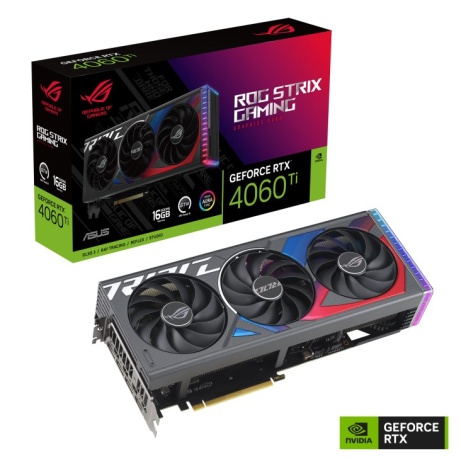 HERNÍ RTX 4060 Ti 16G GDDR6, 3xDP, 1xHDMI ZÁRUKA