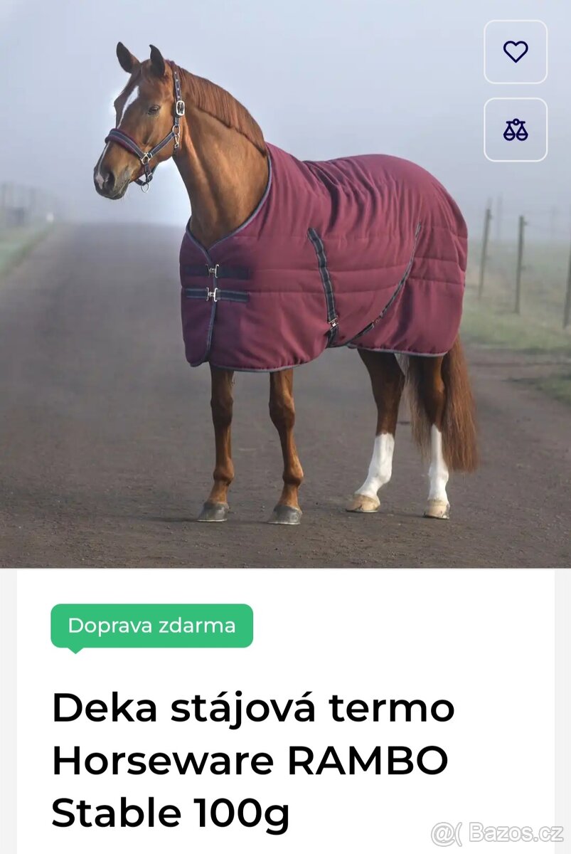 Stájová termodeka 100g-Horseware