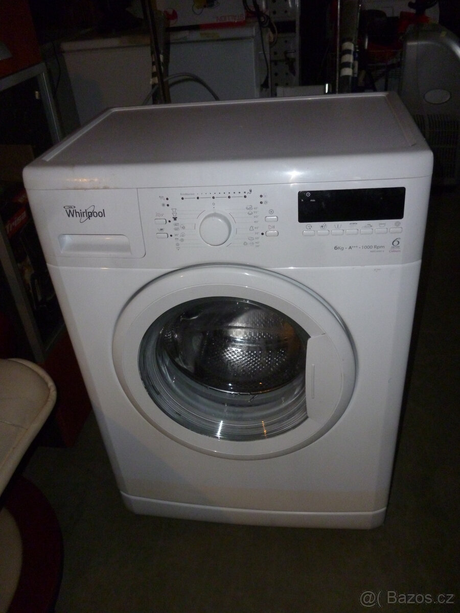 pračka whirlpool A+++,na 6kg, 1000 ot.