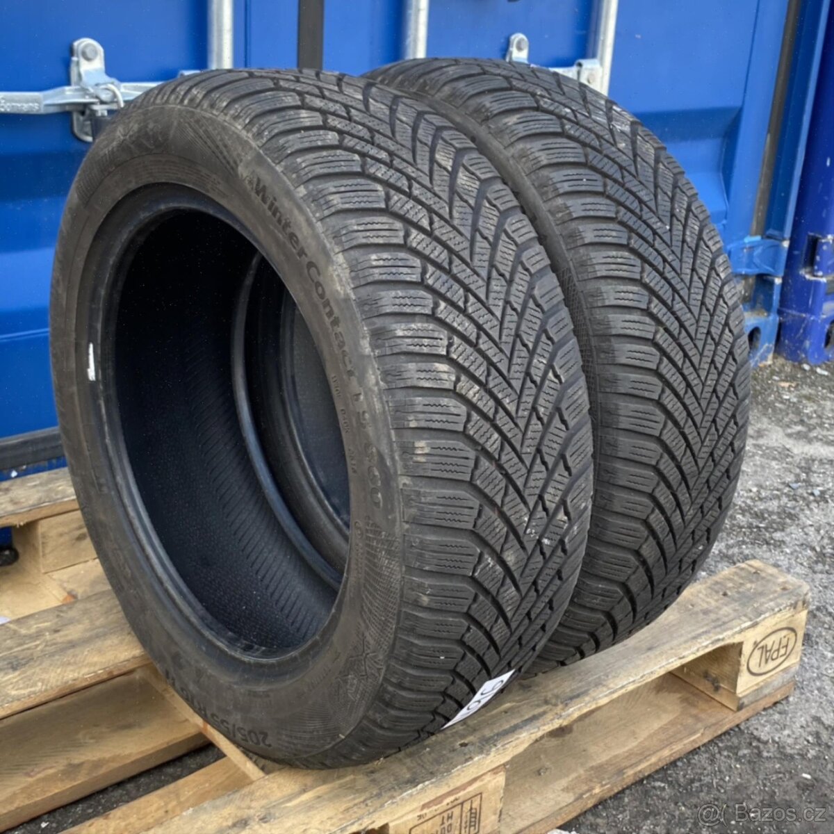 Zimní pneu 205/45 R18 90H Continental 5,5-6mm