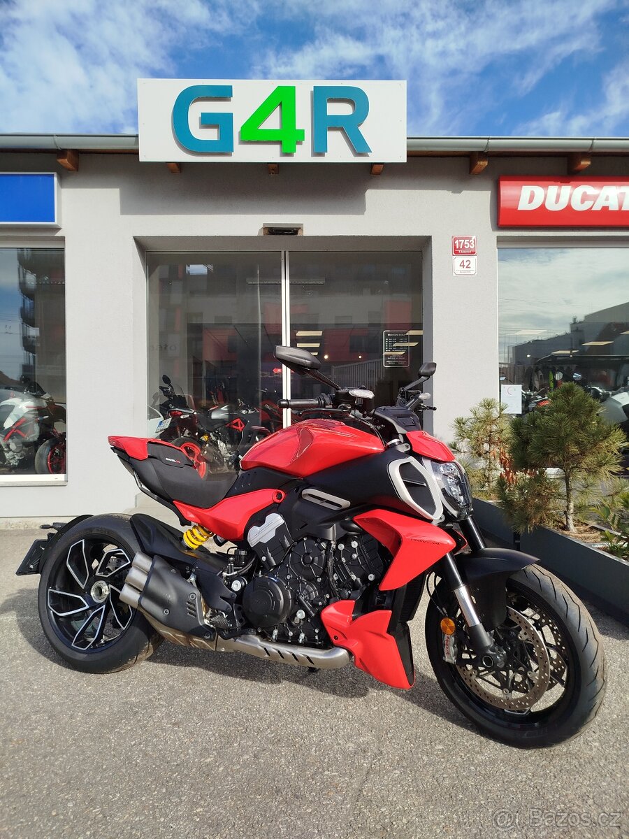 Ducati Diavel V4, NOVÝ V ČR, ZÁRUKA, SERVIS