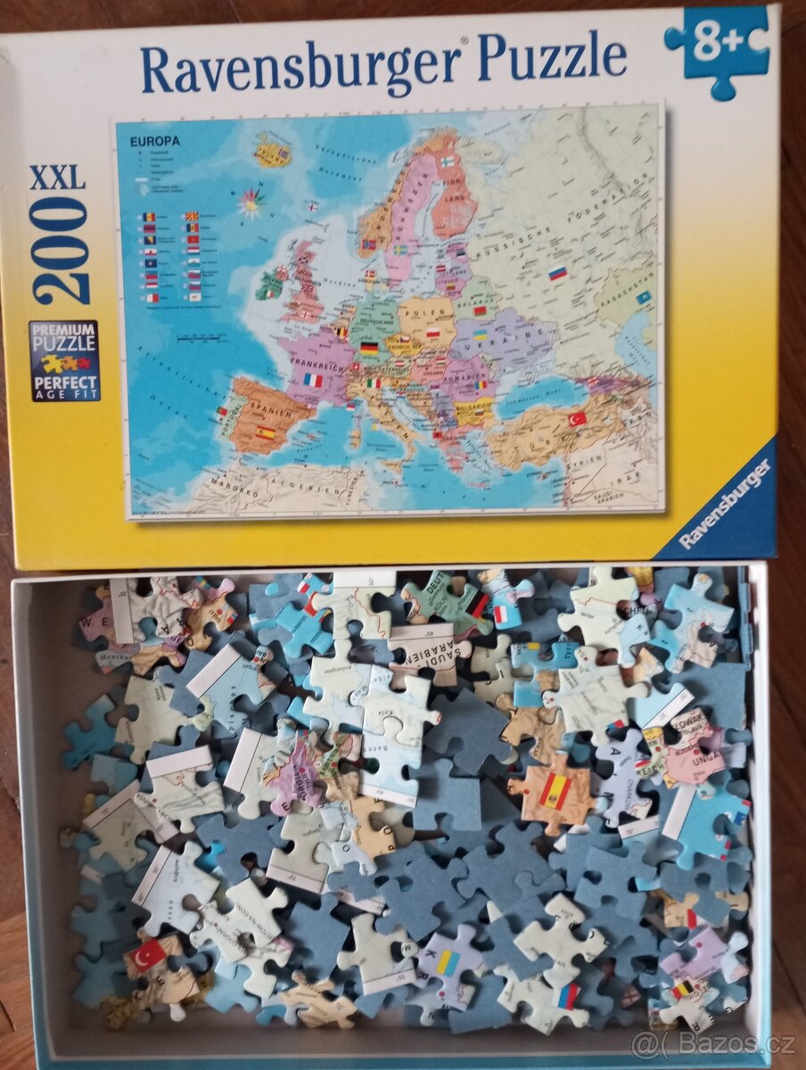 Ravensburger Puzzle 8+ let 200 dílků XXLEvropa