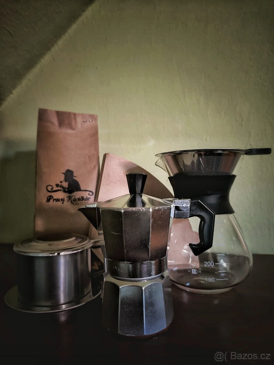 Chemex, dipper, aeropress, frenchpress