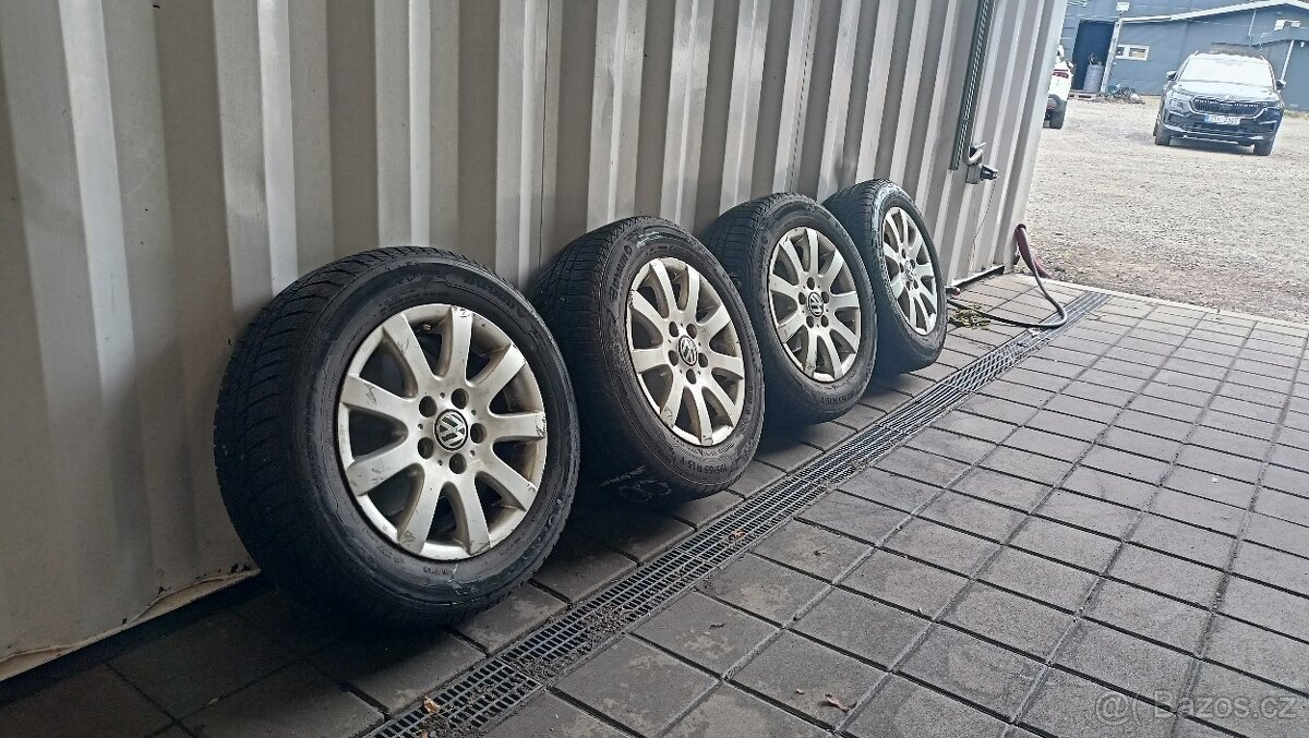 Zimní orig. komplety pro VW Golf 195/65 R15