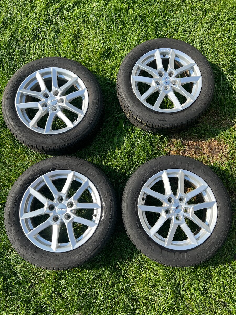 Alu kola Descent s letními pneumaikami Kleber 205/55 r16