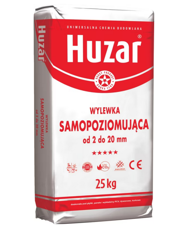 Samonivelační stěrka 2-20mm, 6x 25kg