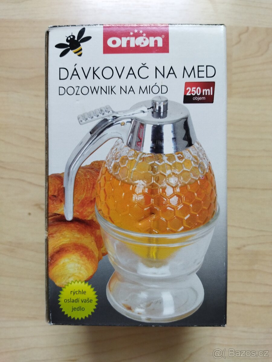 Dávkovač medu Orion sklo/UH