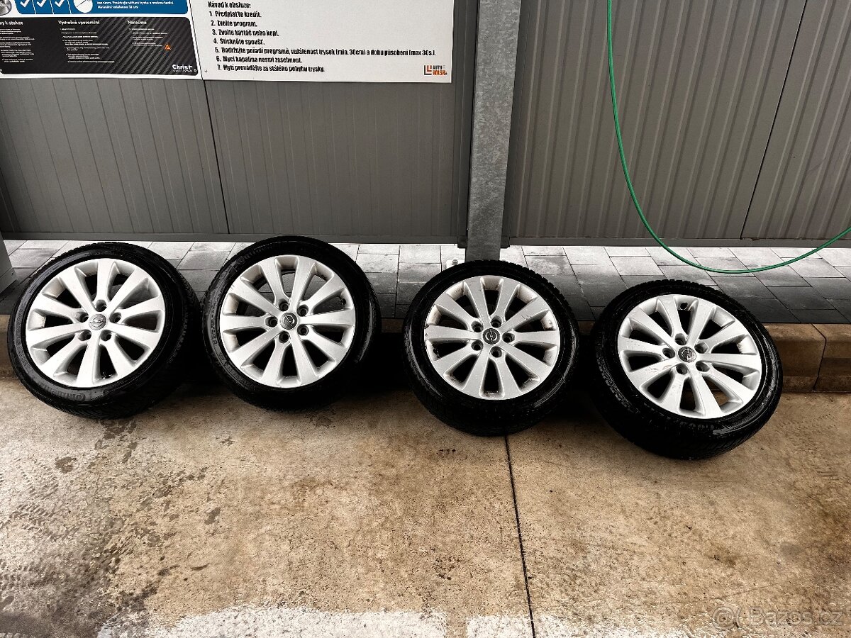 Orig.disky Opel 7x17, 5x115 et 40