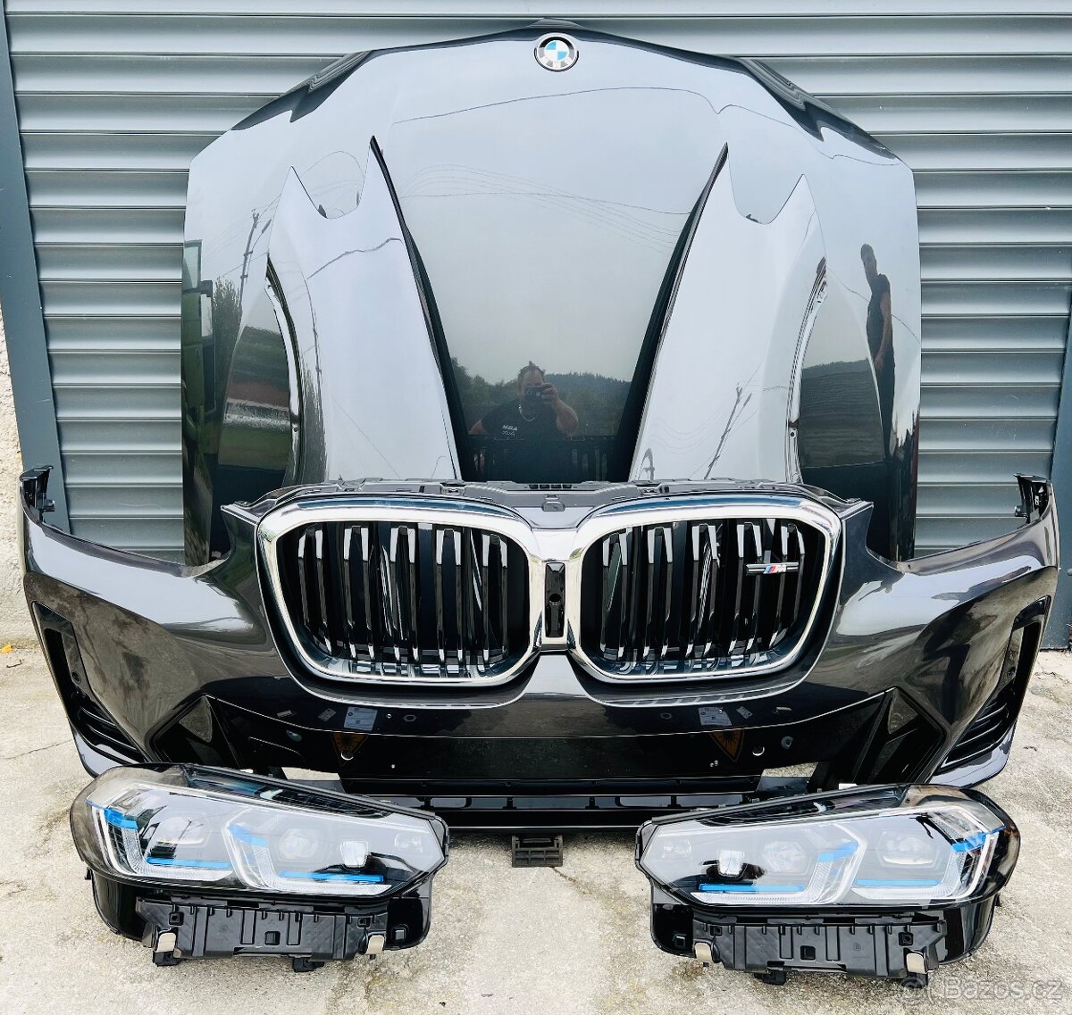 BMW X3 G01 X4 G02 LCI M-paket laser světlo kapota naraznik