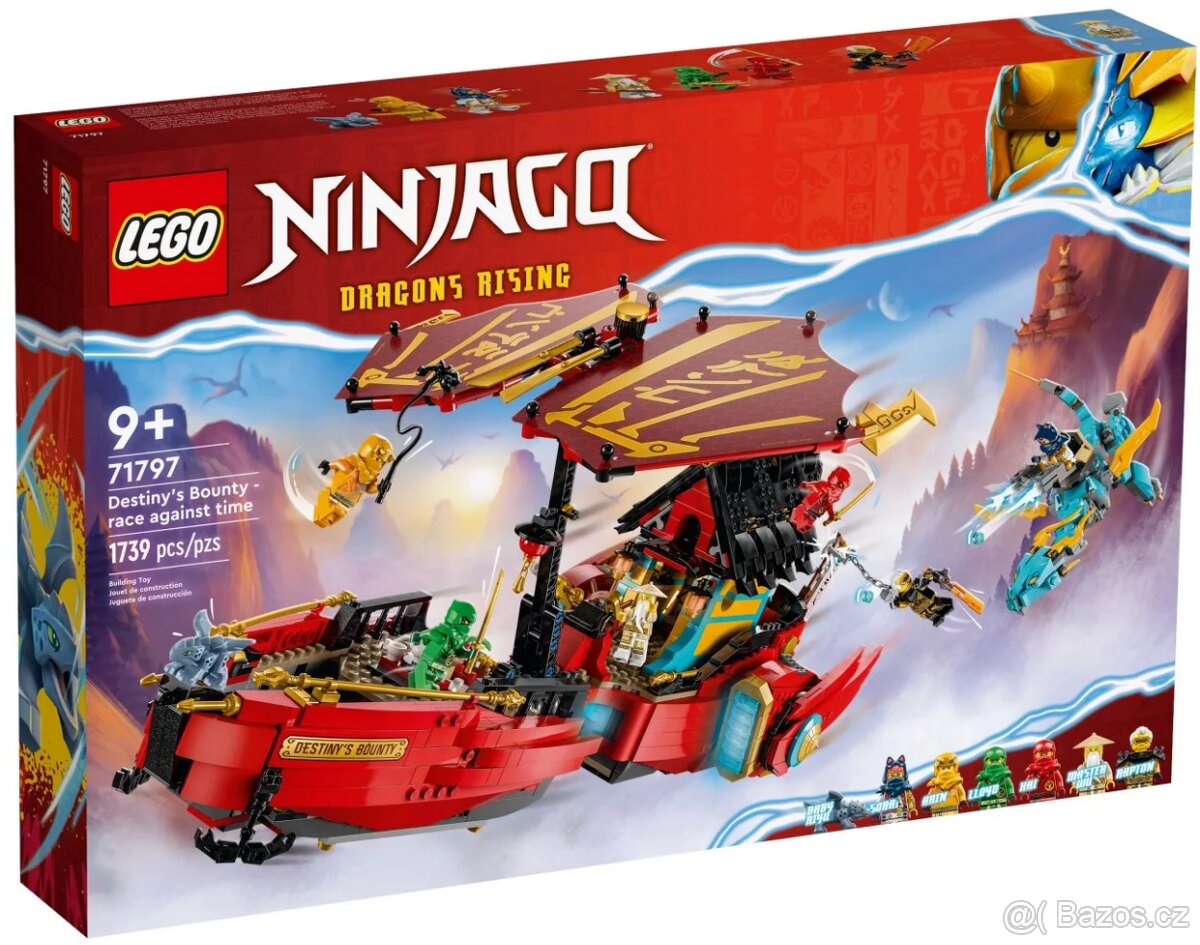 Nerozbalené LEGO Ninjago 71797 Odměna osudu - závod s časem