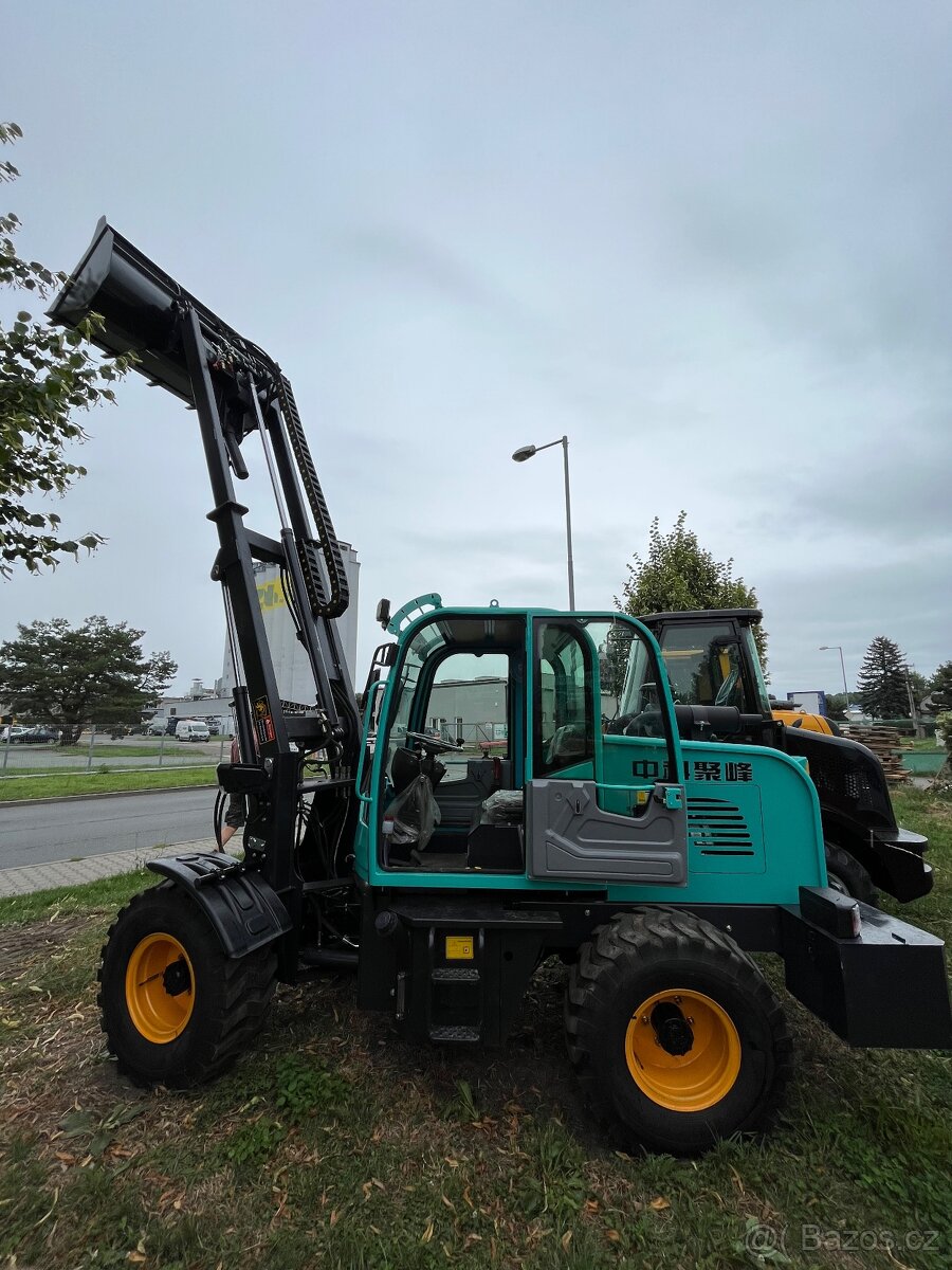 Nakladač bruder 1T 4x4 PEVNÝ I TELESKOPICKÝ