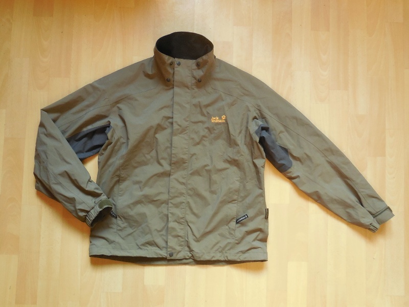 pánská Jack Wolfskin Texapore khaki bunda, šustka ,podzim 54