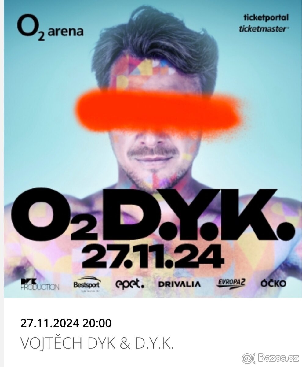 O2 D.Y.K. Vojtěch Dyk VIP klubové patro s rautem 27.11.