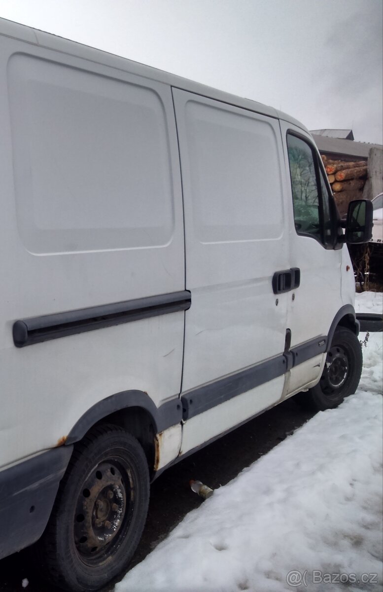 Opel Movano, Renault Master boční dveře