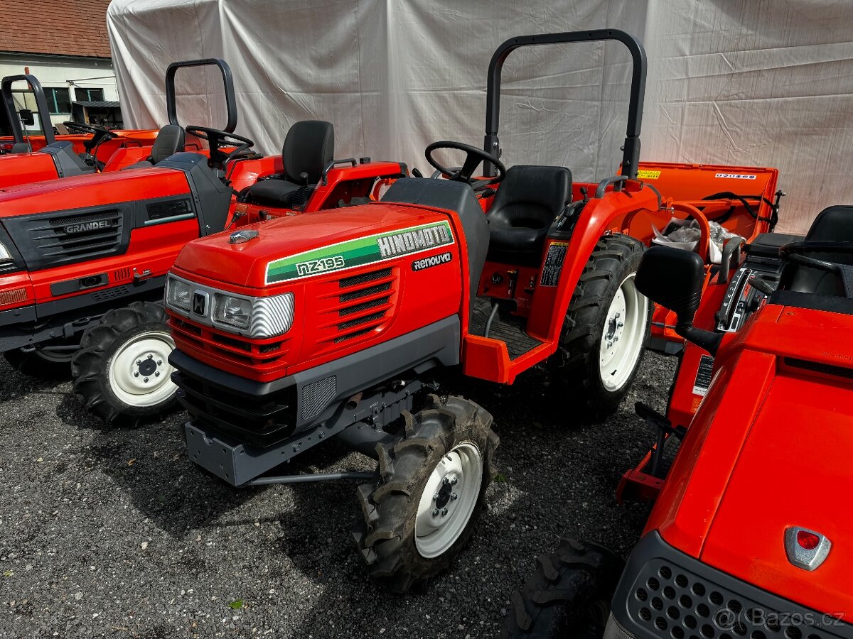 Malotraktor Hinamoto NZ195 / Kubota GT21 Top