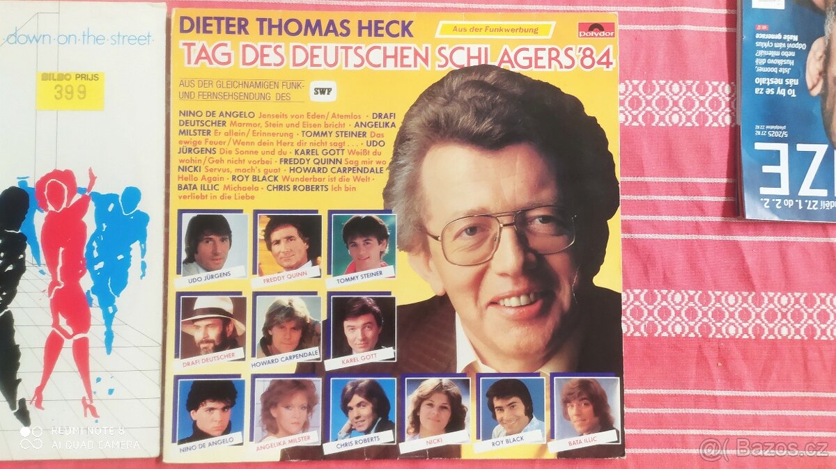 LP sampler Polydor 1984, 2x píseň Karel Gott