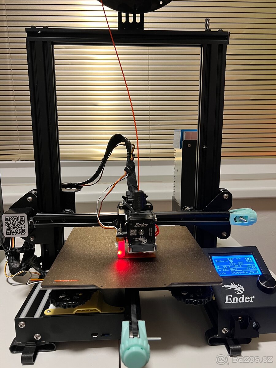 Upravená 3D tiskárna Creality Ender 3