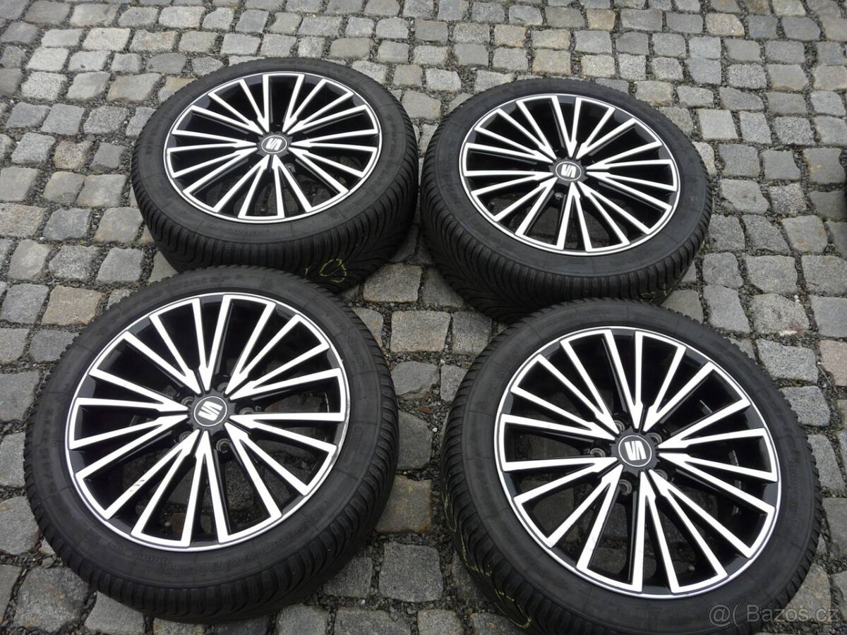 ALU KOLA + ZIMNÍ PNEU VW 17" ŠKODA ,SEAT 225/45R17