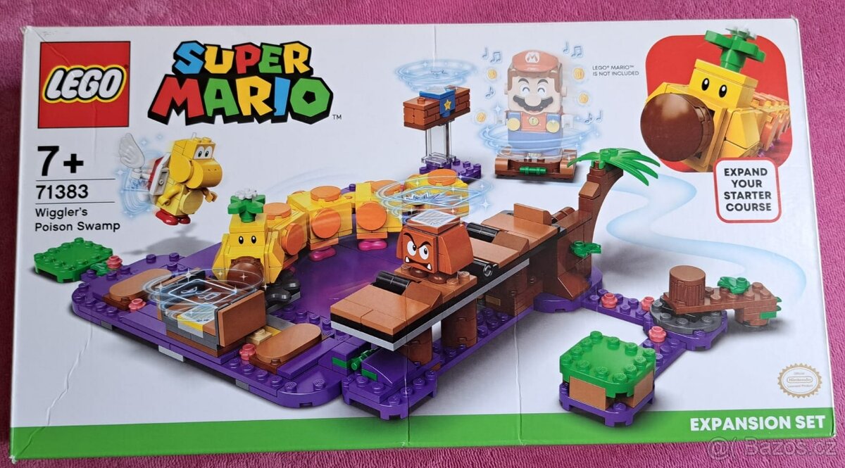 Super Mário lego - bažina