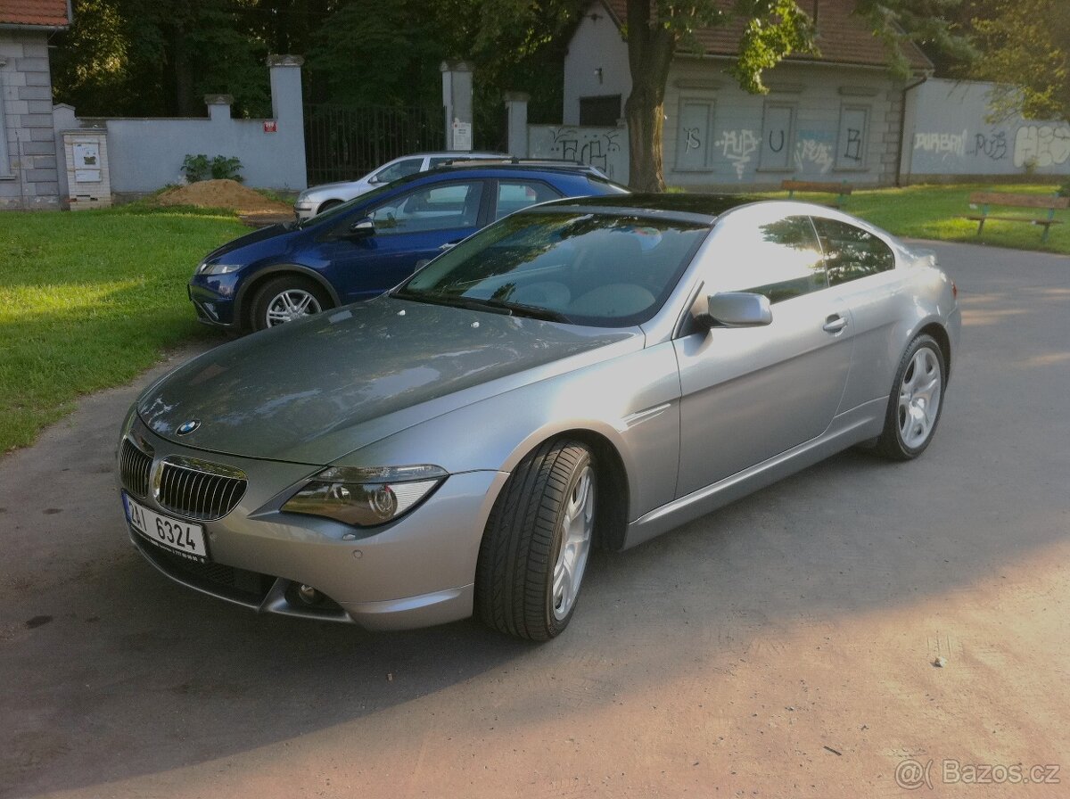 BMW 645Ci, 4,4L 8mi válec do V