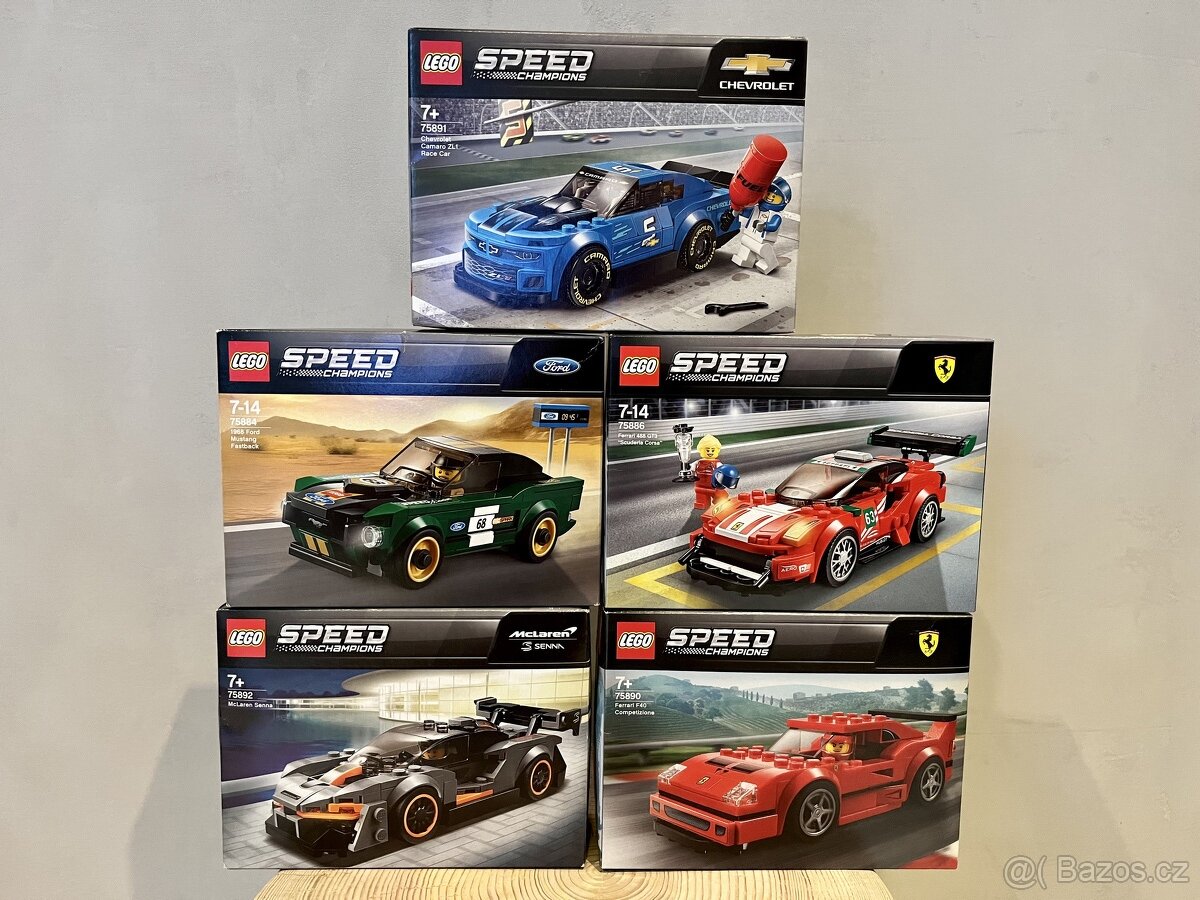 Vyřazené sety LEGO Speed Champions