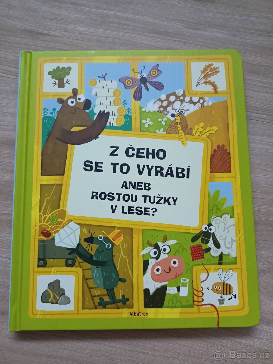 Knížka Z čeho se to vyrábí