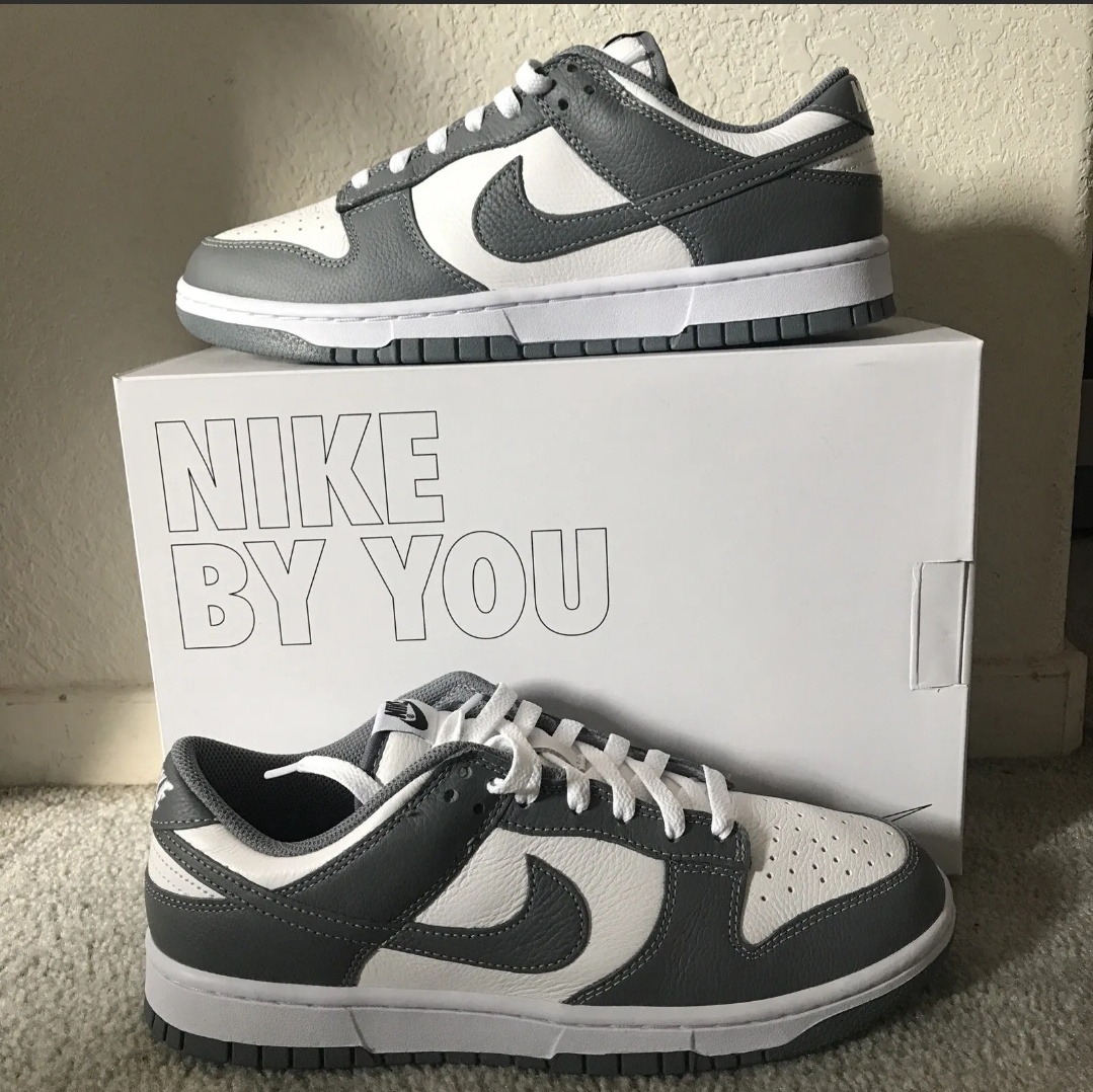 Nike Dunk Low By You Wofl Grey Inspired EU 43