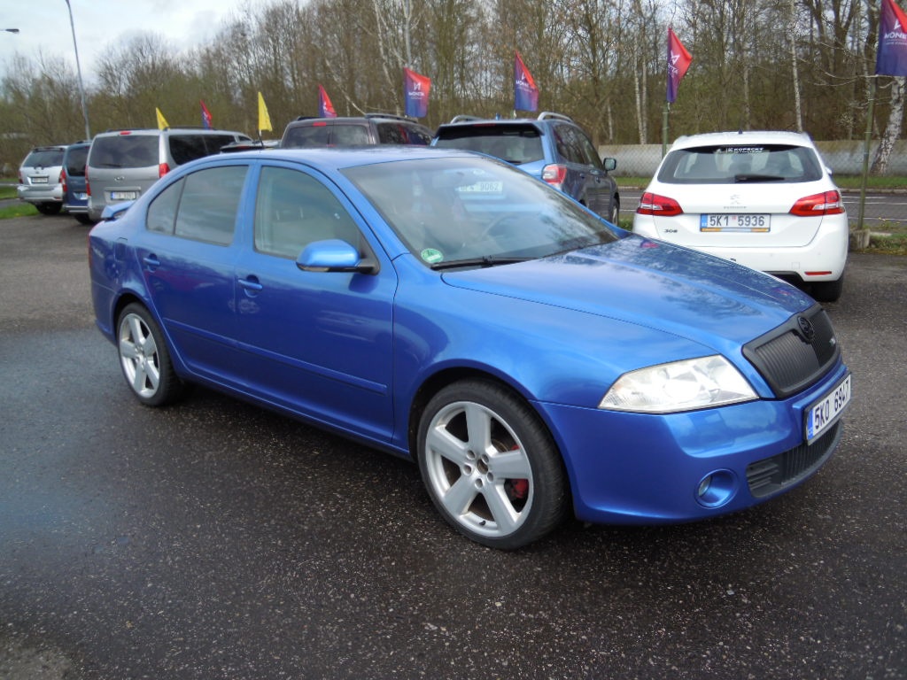 Škoda Ocatvia 2.0i RS profi čip 231koní r.v.6/2008