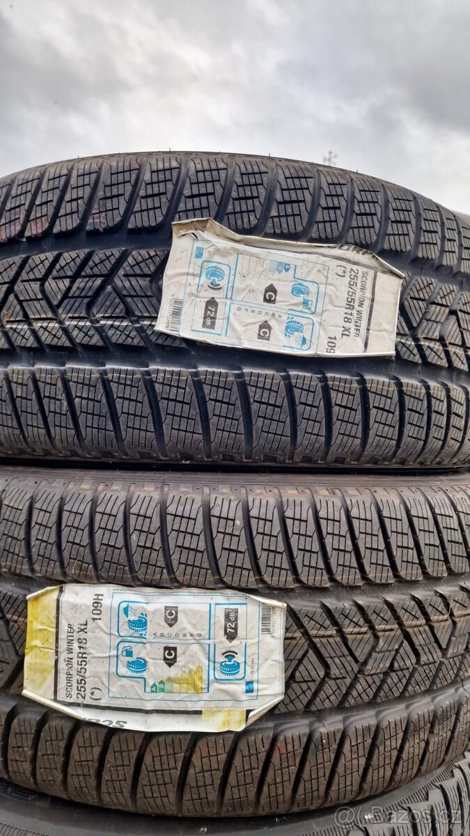 Nové zimní pneu 2 kusy 255/55 18" Pirelli