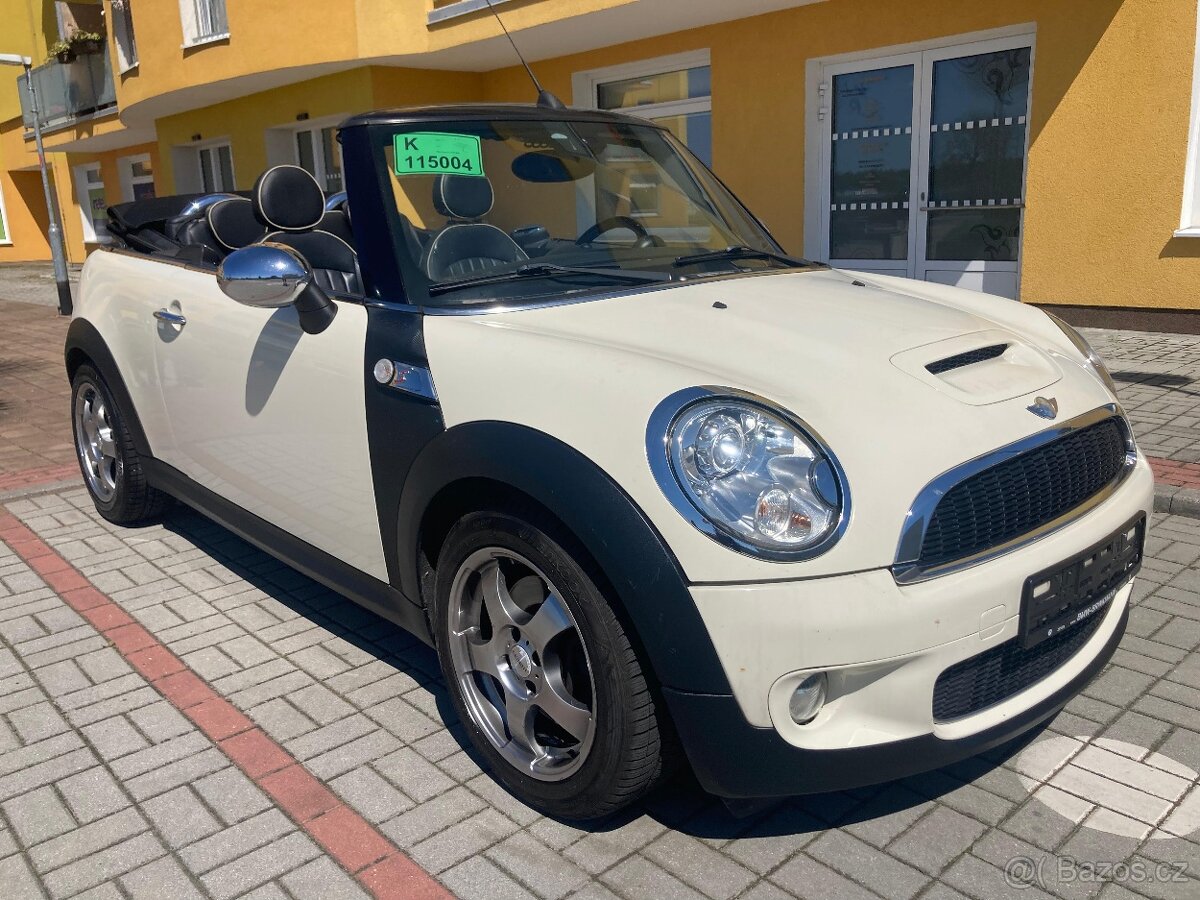 Mini Cooper S Kabriolet 1,6i 128kW Kůže