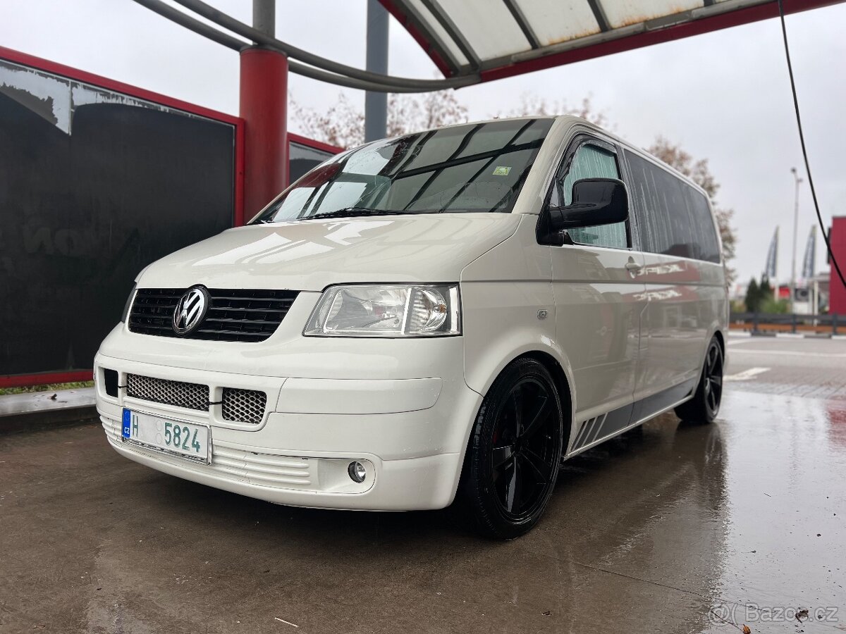 VW T5 transporter, 1.9 tdi 75 Kw, 9 MÍST, TAŽNÉ, 2007